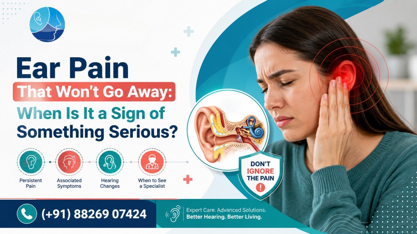 Ear Pain That Won't Go Away | Best ENT Doctor in Rohini